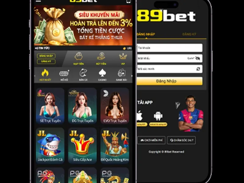 Nút tải ứng dụng onbet88 iOS