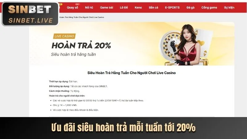 Ưu đãi chào mừng 188k của Onbet88